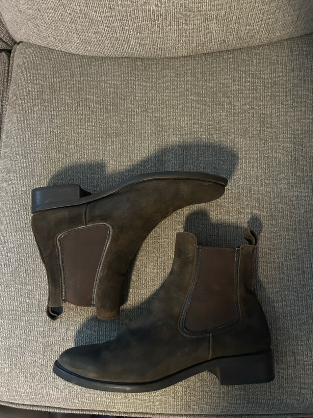 Thursday Boot Duchess Chelsea Boots in Dark Brown Suede or Dark Olive Suede 🔥🔥